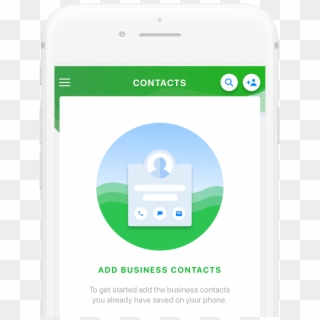 Connect Business Contacts Min Png - Smartphone, Transparent Png