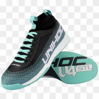 U4 Stl Midcut Men - Unihoc Floorball Shoes, HD Png Download