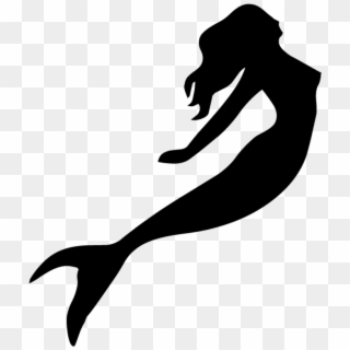 Mermaid Silhouette No Background, HD Png Download