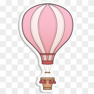 Hot Air Balloon - Air Balloon Sketch Png, Transparent Png