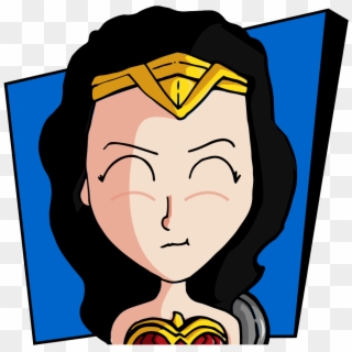 Avengers Clipart Wonder Woman - Cartoon, HD Png Download