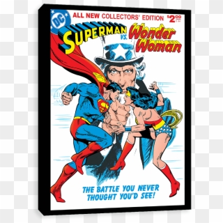 Superman Vs Wonder Woman Jose Luis Garcia Lopez, HD Png Download