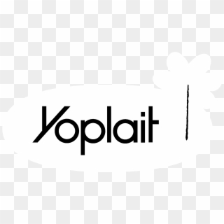 Yoplait Logo Black And White - Yogurt Yoplait, HD Png Download