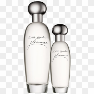 Estee Lauder Pleasures Fragrance - Glass Bottle, HD Png Download