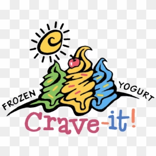 Frozen Yogurt Food Delivery - Crave It Frozen Yogurt, HD Png Download