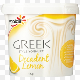 Greek Style Decadent Lemon - Yoplait, HD Png Download