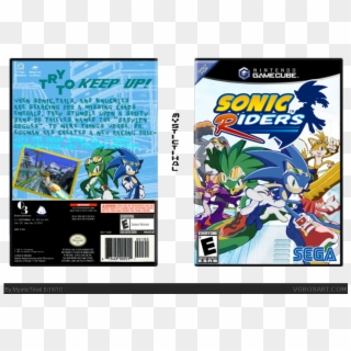 Sonic Riders Box Art Cover - Sonic Riders, HD Png Download