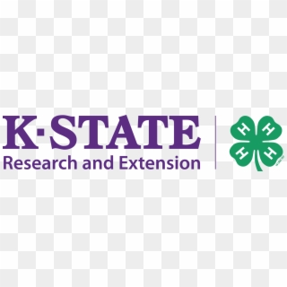 Logo - Ksu Research And Extension 4 H, HD Png Download
