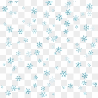 Pattern Transprent Png - Blue Snowflake Background Png, Transparent Png