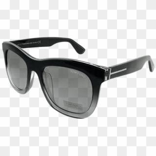 Tom Ford Tf 414d 03c 55mm Square Sunglasses ~ Black - Precio De Versace Lentes, HD Png Download