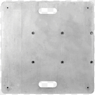 290mm Spigot Box Truss Steel Base Plate 750mm Event - Metal, HD Png Download