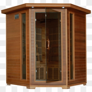 Hanko™ 4-person Cedar & Carbon Infrared Sauna Room - Radiant Person Cedar Infrared Sauna, HD Png Download