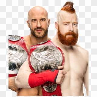 Cesaro And Sheamus - Bar Vs New Day Crown Jewel, HD Png Download