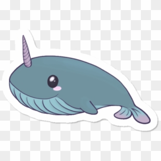 Narwhale Sticker - Whale, HD Png Download