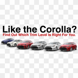 Toyota Corolla Trim Levels 2017 - 2017 Toyota Corolla Trims, HD Png Download