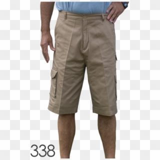 Cotton Cargo Shorts Style - Pocket, HD Png Download