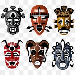 Mushroom Trip - Elementary African Masks, HD Png Download