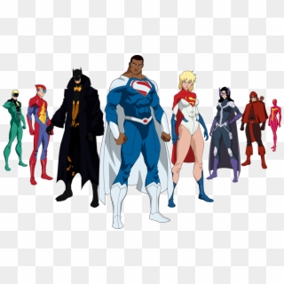 Dc Comics,dc Universe, Вселенная Диси,фэндомы,earth - Justice League Earth 2, HD Png Download