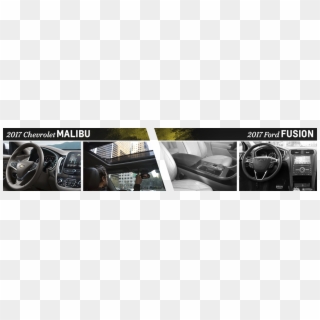 Compare 2017 Chevrolet Malibu Vs Ford Fusion Interior - Scion Fuse, HD Png Download