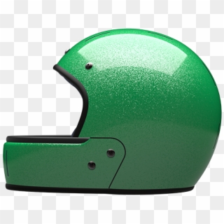 Green Flake Chinguard - Football Helmet, HD Png Download