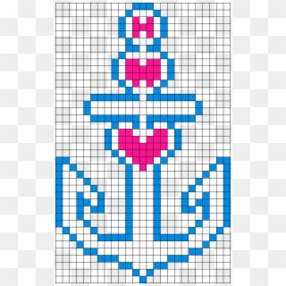 Sleeping With Sirens Anchor Perler Bead Pattern / Bead - Central City Brewing Co Ltd, HD Png Download