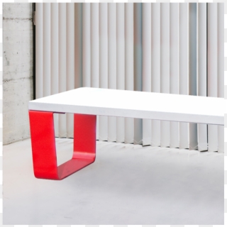 Banca Stone Omega Uhpc Rojo De Escofet Lab - Sofa Tables, HD Png Download