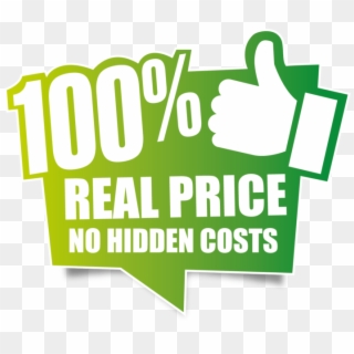 100percent Real Price Logo Stroud Homes - Graphic Design, HD Png Download