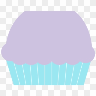 Vanilla Cupcake Clipart Purple Cupcake - Cupcake, HD Png Download