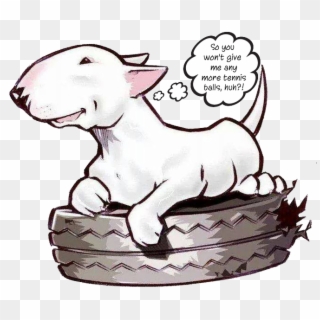 As Normal, You Will Be Responsible For Supplying Your - Cute Bull Terrier Clipart, HD Png Download