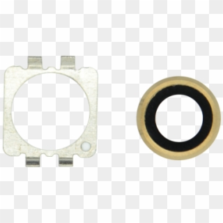 Iphone 6 Rear Camera Lens Gold - Current Transformer, HD Png Download