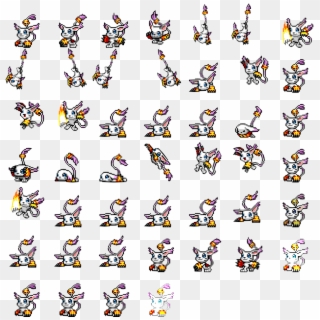 Gatomon Sprite, HD Png Download