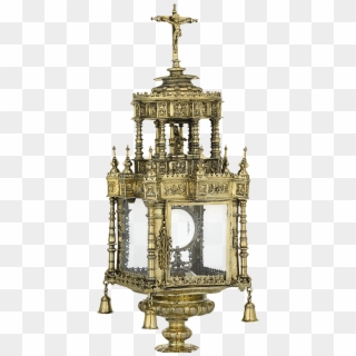 16th Century Spanish Silver Gilt Monstrance - Antique, HD Png Download