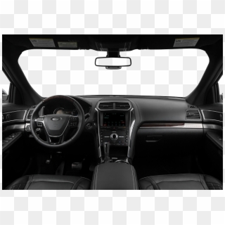 Interior View Of 2017 Ford Explorer In Fayetteville - 2014 Black Audi Q5, HD Png Download