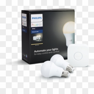 Philips Hue White Smart Led Starter Kit - Philips Products List, HD Png Download