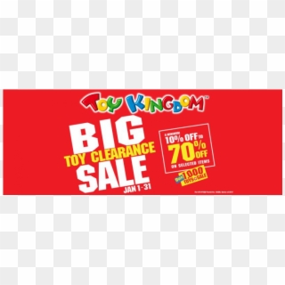 Big Toy Clearance Sale - Poster, HD Png Download