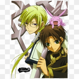 Teito Klein Is A Former Slave Who Now Attends The Barsburg - 07 Ghost Teito And Hakuren, HD Png Download
