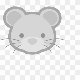 Page Of Clipartblack Com Animal Free Black Ⓒ - Mice Face Clipart Png, Transparent Png