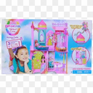Dpy39 Barbie Princes Castle Basic - Barbie Rainbow Cove Princess Castle Playset, HD Png Download