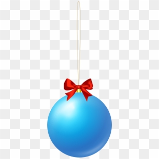 Christmas Ball Blue Png Clip Art - Christmas Decoration, Transparent Png