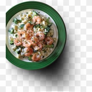A Plate Of Shrimp And Broccoli Cavatappi - Firecracker Shrimp Cavatappi Applebees, HD Png Download