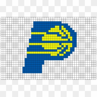 Indiana Pacers Pixel Art, HD Png Download