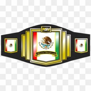 Wwe Clipart Wwe Belt - Mexican Wrestling Title Belts, HD Png Download