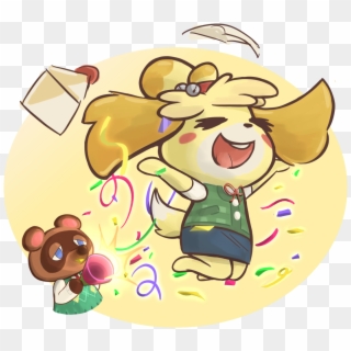 “ New Ac Game Isabelle Is Confirmed In Smash, Nice - Cartoon, HD Png Download