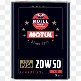 Motul Classic Performance 20w50 - Motul Sae 50, HD Png Download