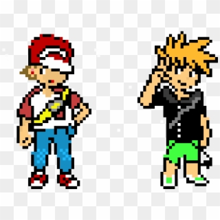 Pokemon Trainer Red And Blue, HD Png Download