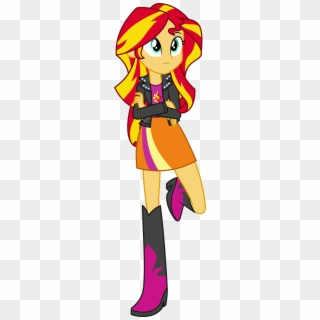 Sunset Shimmer 2 By Givralix - Sunset Shimmer Equestria Girl Rainbow Rocks, HD Png Download
