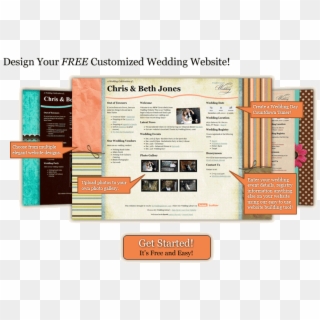 My Wedding Website - Wedding Websites Free, HD Png Download