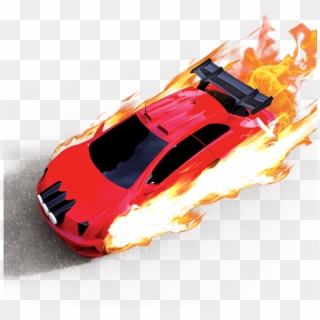 Car, 3d, Automobile, Vehicle, 3d Car, Flame, Fire, - 3d Car Racing Png, Transparent Png