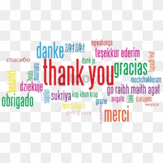 Free Png Thank You Translations Png Image With Transparent Thank You In Different Languages Png Png Download 850x424 Pngfind