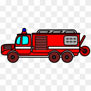 Fire Engine Fire Department Car Motor Vehicle - Car, HD Png Download